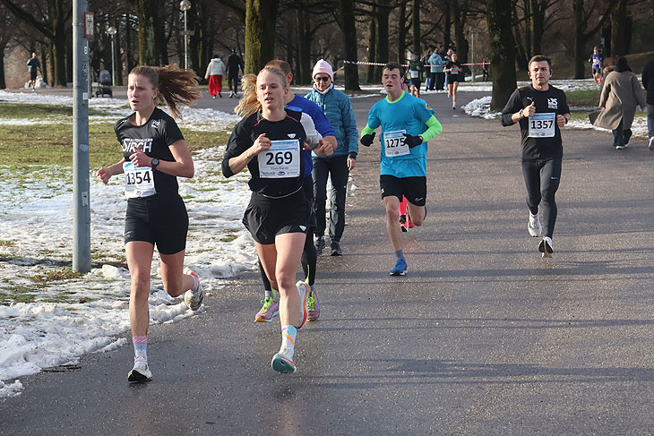Winterlaufserie München 2025 Teil 2: Dreikönigslauf über 15 km am 06.01.2025 im Olympiapark, München (©Foto: Martin Schmitz)